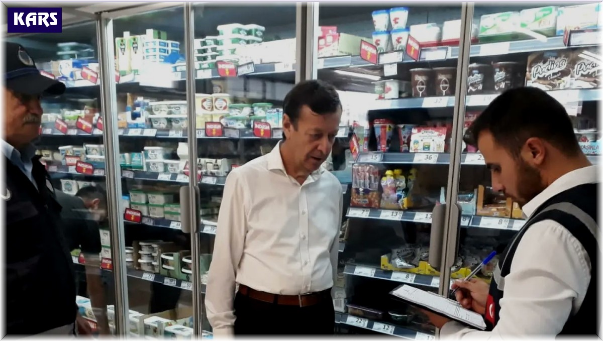 Kars'ta fiyat denetimleri devam ediyor