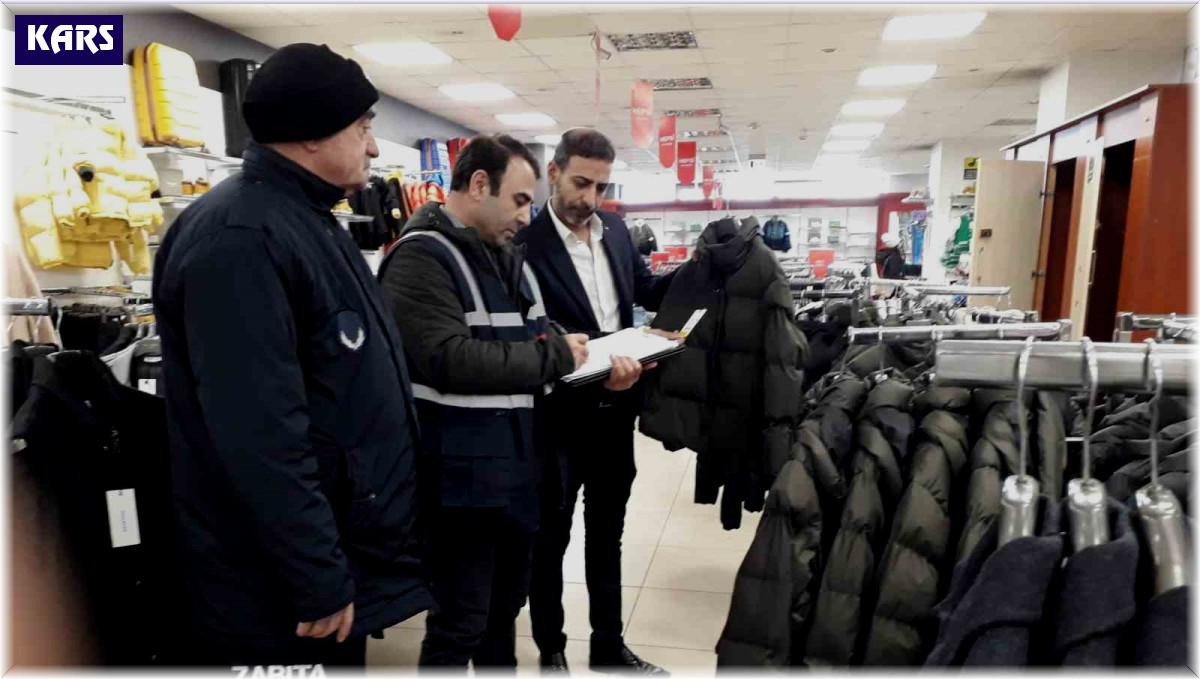 Kars'ta fiyat denetimleri devam ediyor