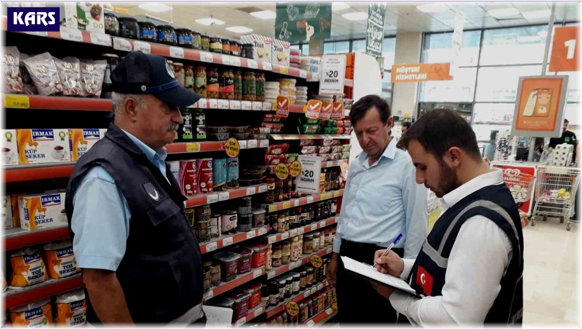 Kars'ta fiyat denetimleri devam ediyor