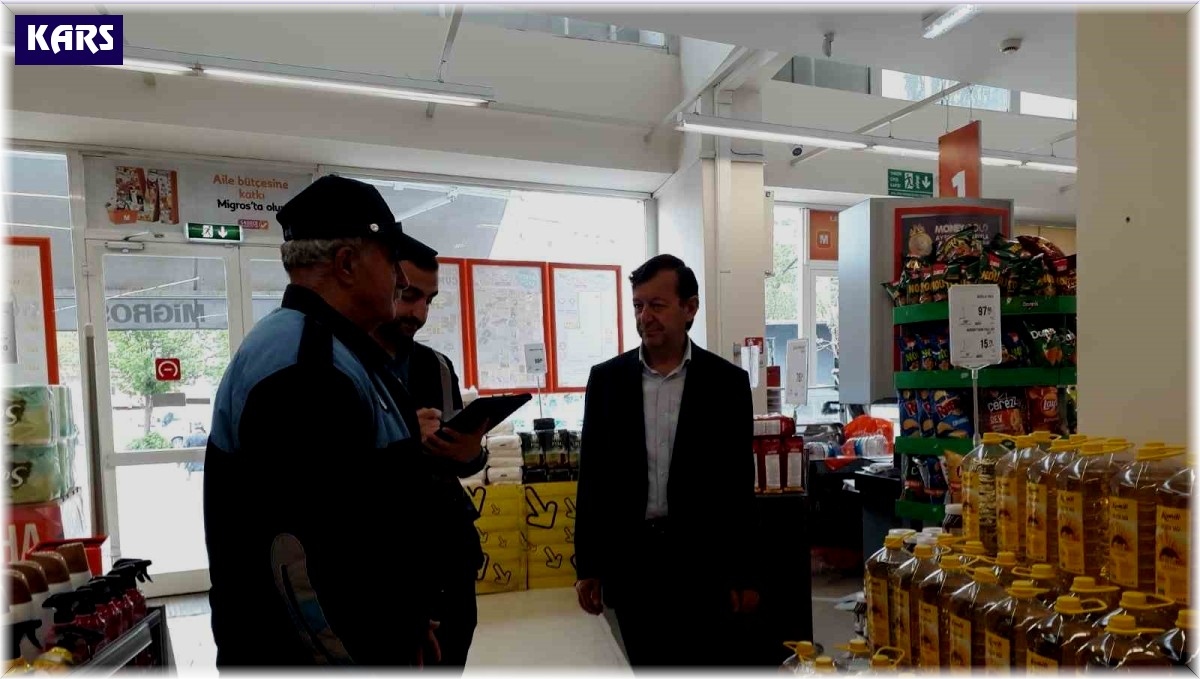 Kars'ta fiyat denetimleri sürüyor