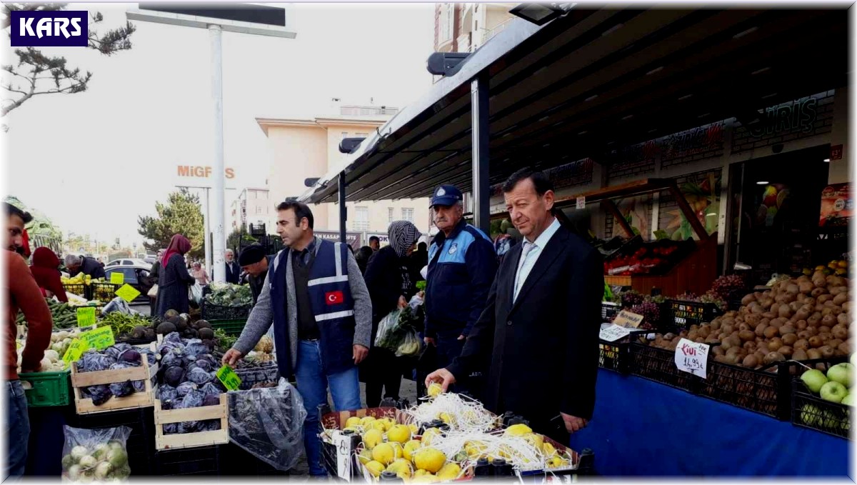 Kars'ta fiyat denetimleri sürüyor