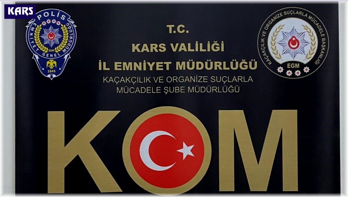 Kars'ta gümrük kaçağı telefon ele geçirildi