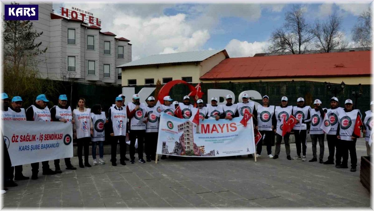 Kars'ta HAK-İŞ'ten 1 Mayıs açıklaması