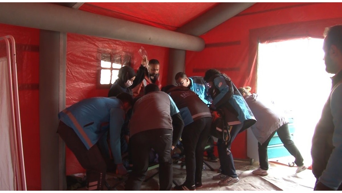 Kars'ta HAP Tatbikatı gerçeği aratmadı