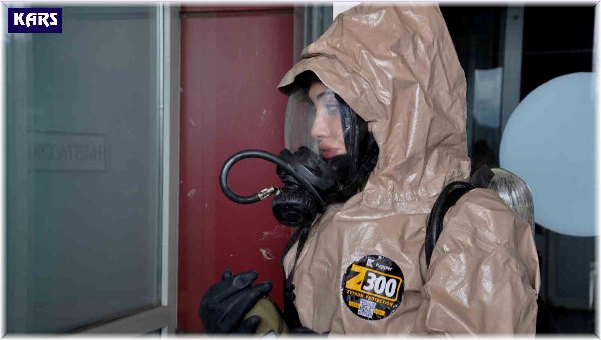 Kars'ta HAP tatbikatı nefes kesti