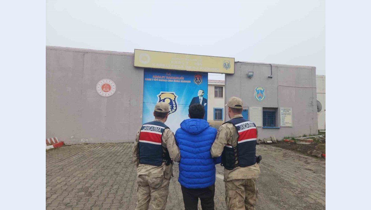 Kars'ta hapis cezası bulunan 1 kişi yakalandı
