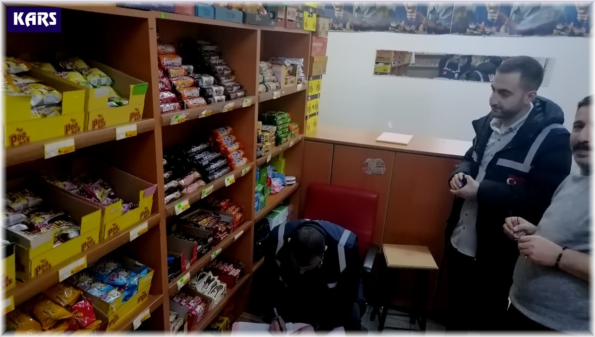 Kars'ta hastane kantinleri denetlendi