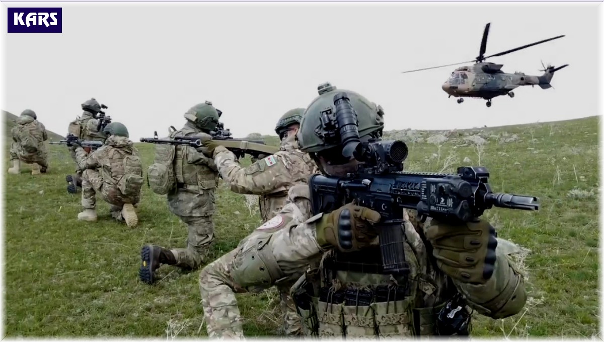 Kars'ta Haydar Aliyev Tatbikatı devam ediyor