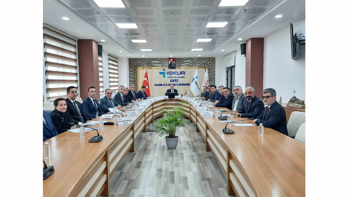Kars'ta İl İstihdam ve Mesleki Eğitim Kurulu toplantısı yapıldı