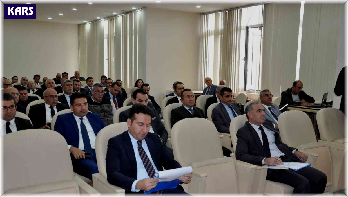Kars'ta İl Koordinasyon Kurulu Toplantısı yapıldı