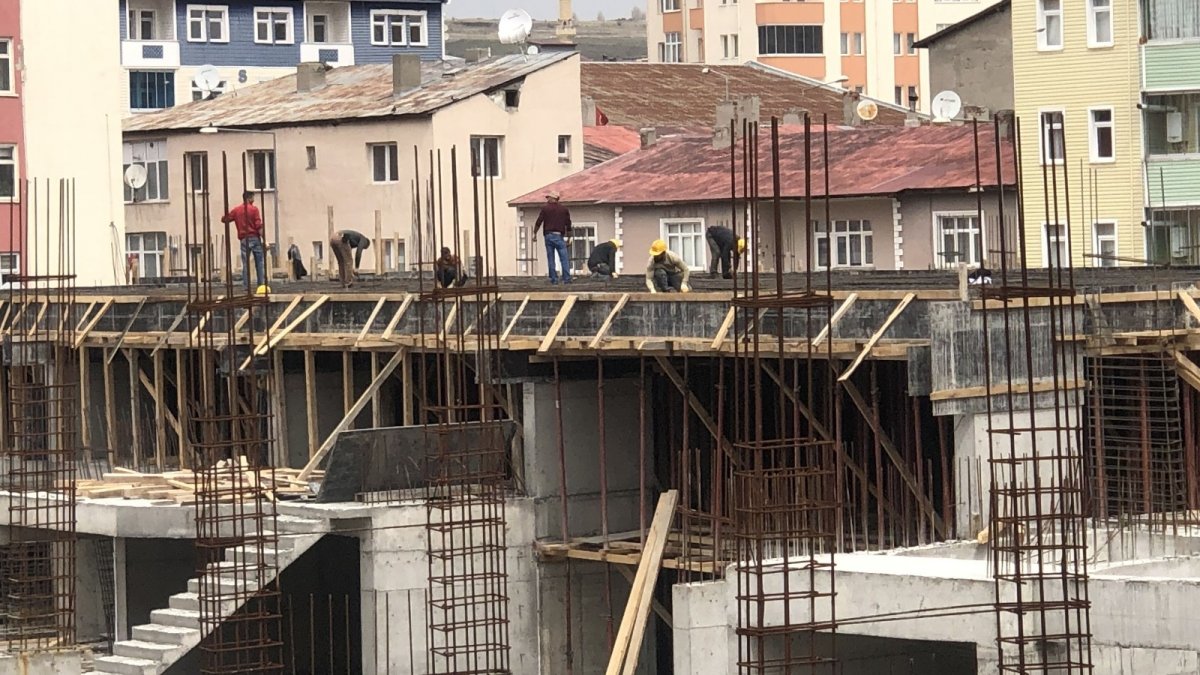 Kars'ta inşaat sezonu başladı