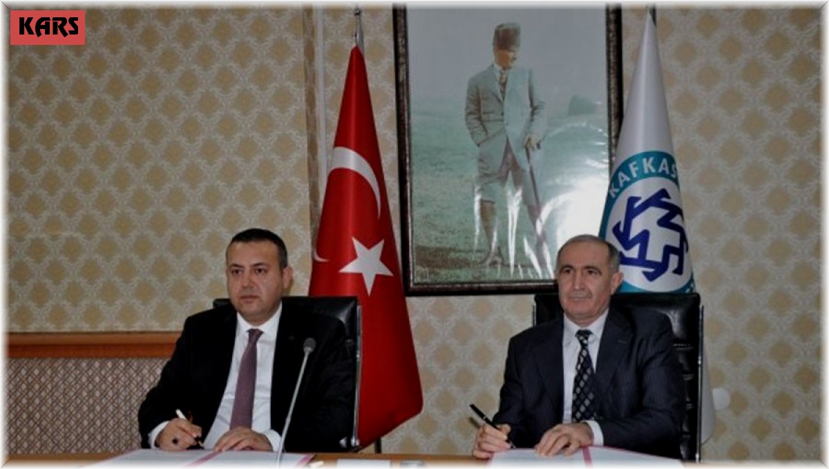 Kars'ta işbirliği protokolü imzalandı