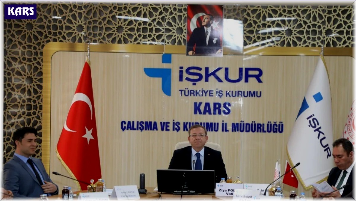Kars'ta istihdam ve mesleki eğitim toplantısı yapıldı