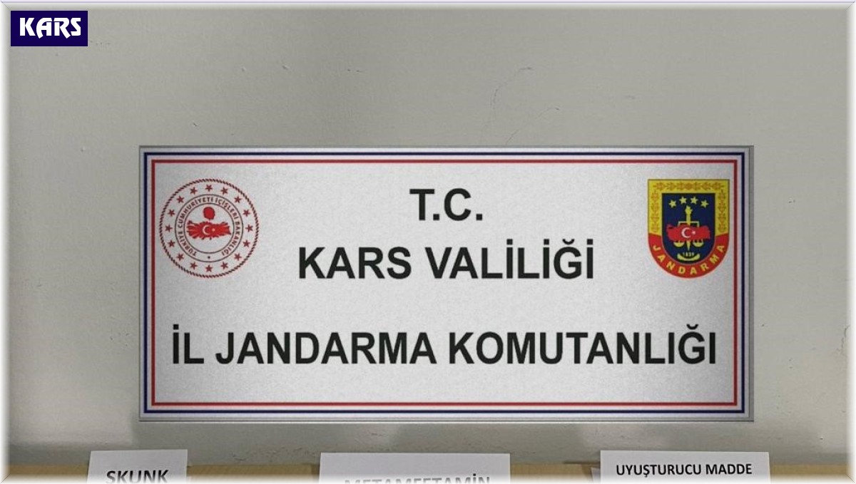 Kars'ta jandarmadan uyuşturucuya geçit yok