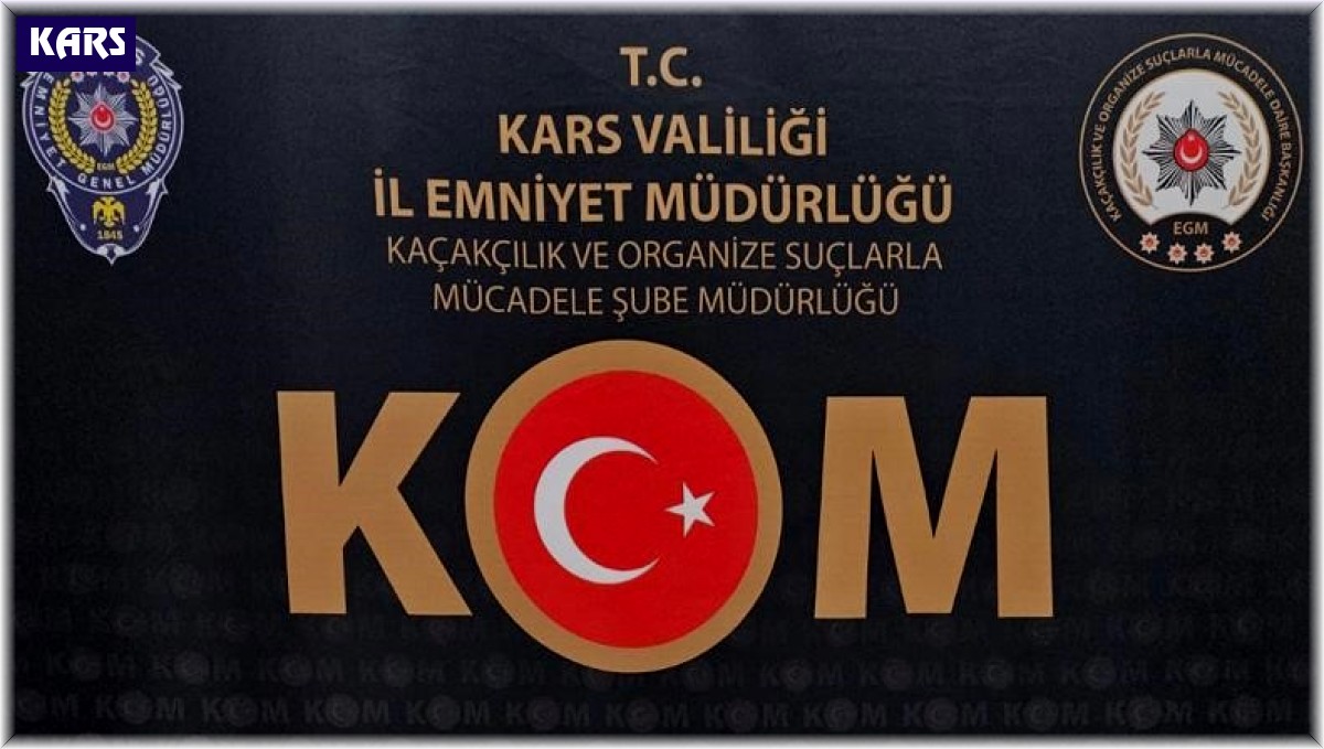 Kars'ta kaçak cep telefonu operasyonu