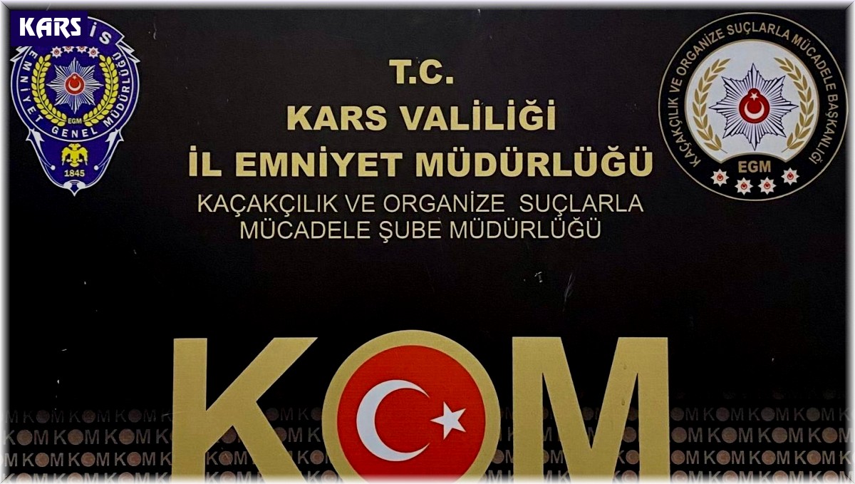 Kars'ta kaçak içki operasyonu