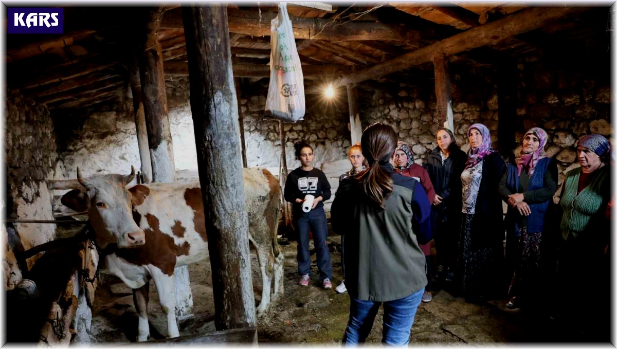 Kars'ta kadın çiftçilere eğitim verildi