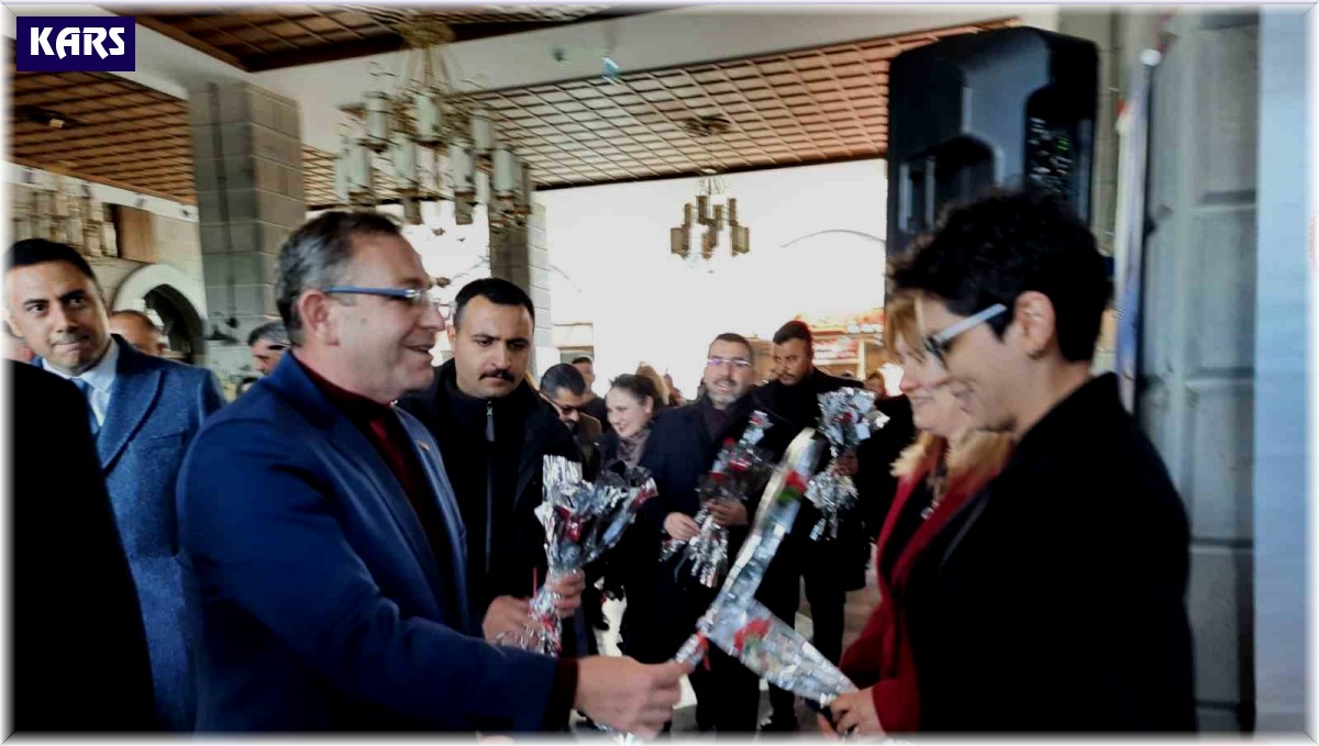 Kars'ta kadınlar günü etkinliği