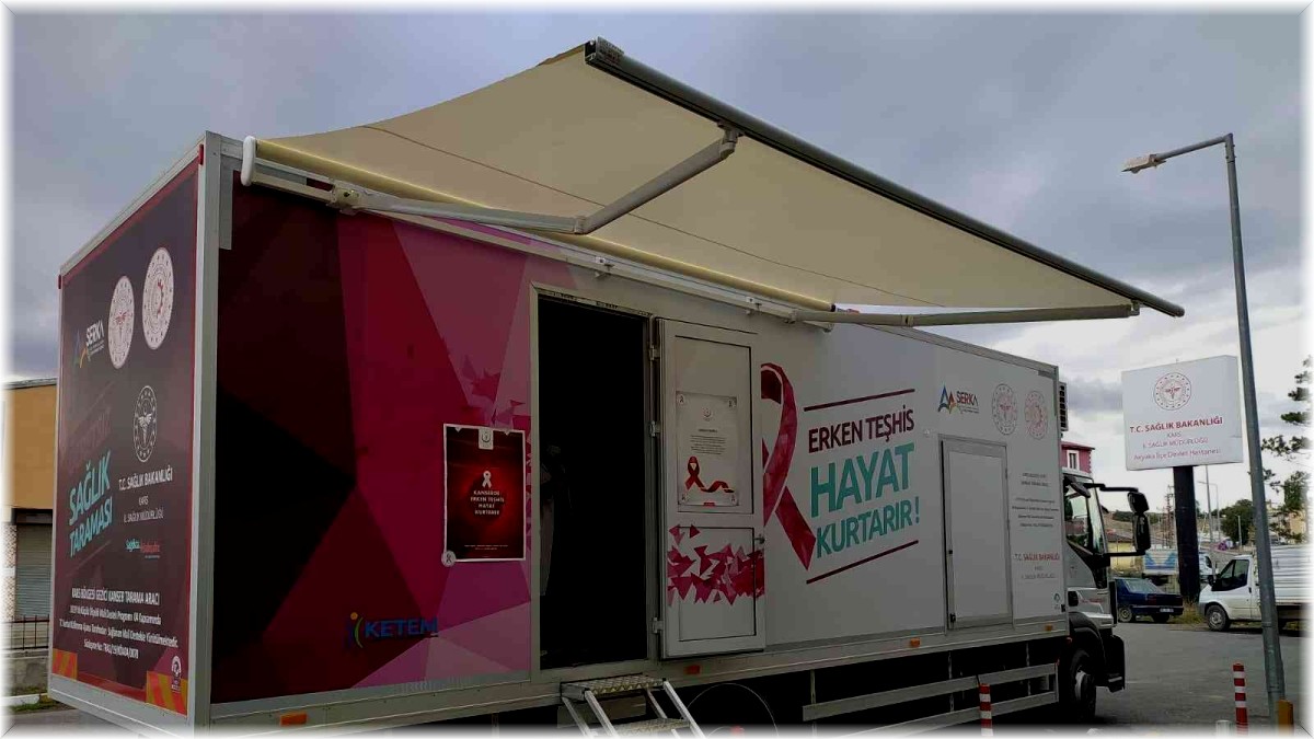 Kars'ta kanser taraması yapılıyor