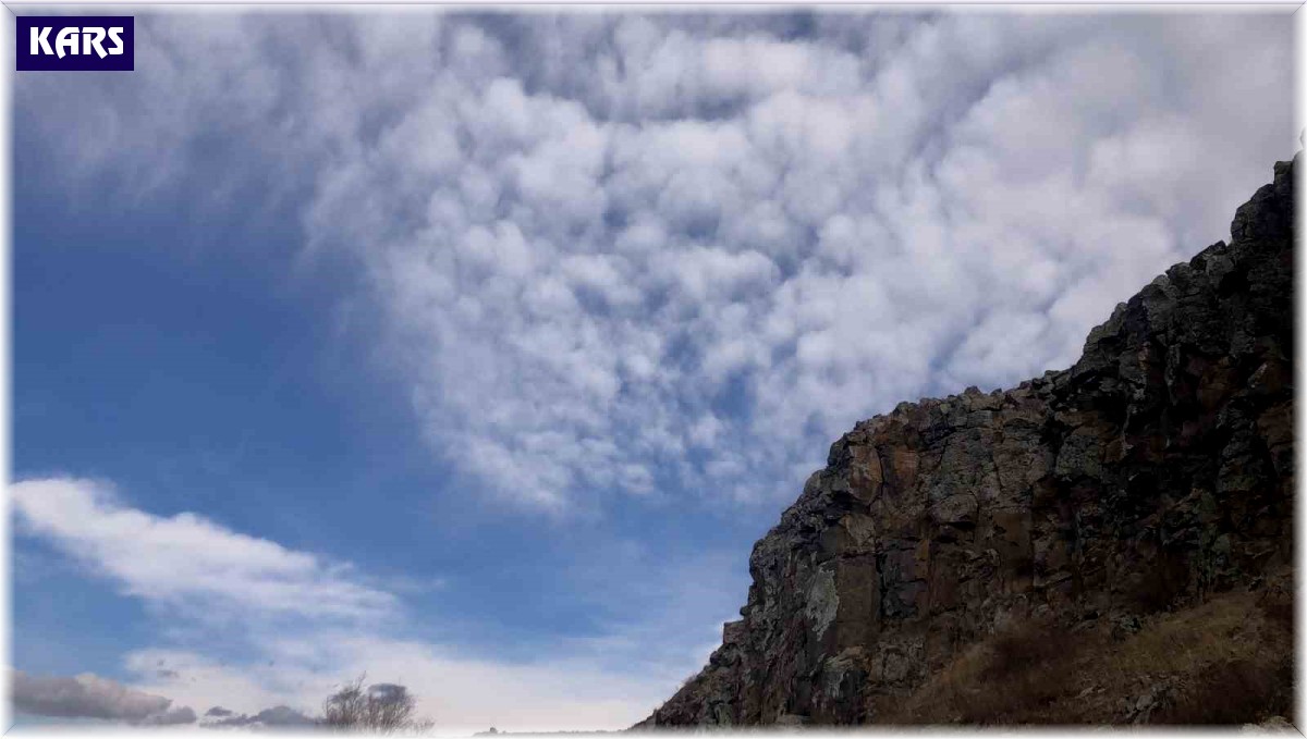 Kars'ta kartpostallık kristal bulutlar