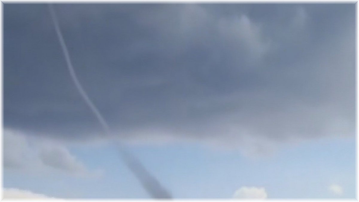 Kars'ta korkutan hortum