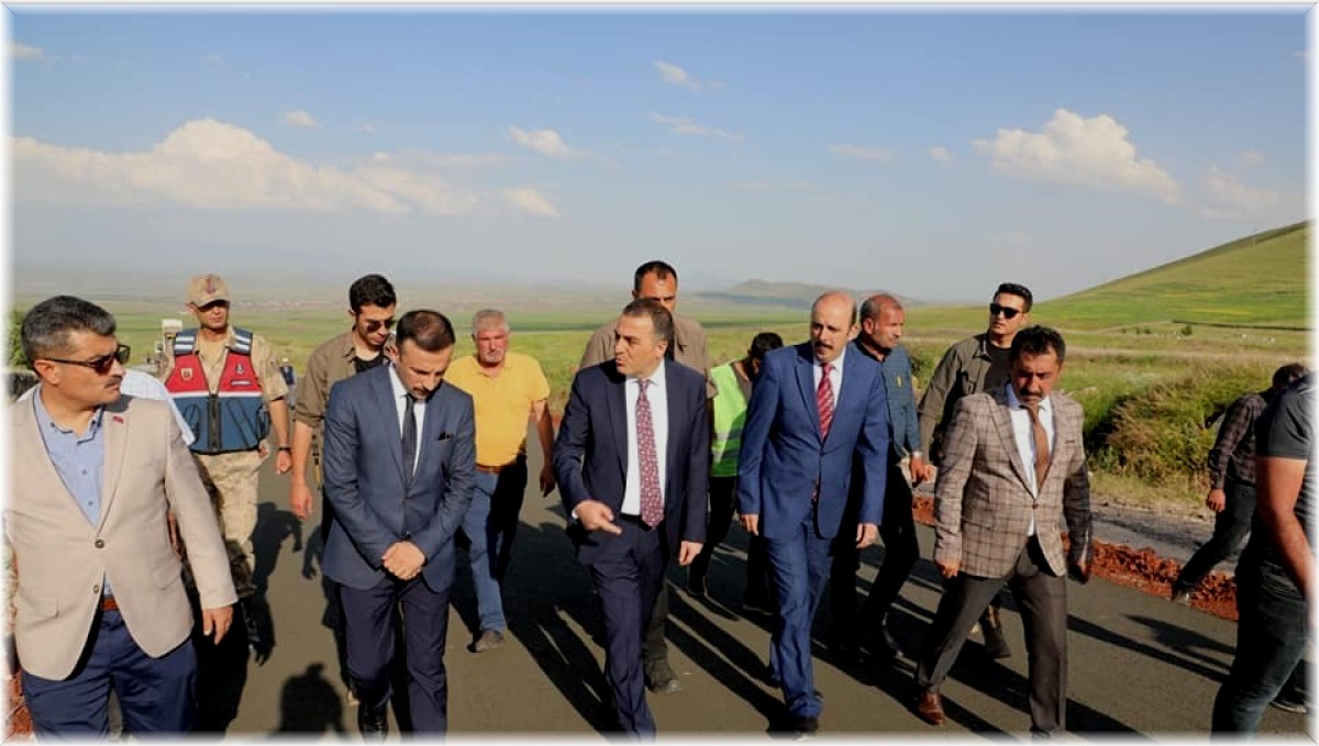 Kars'ta köyler modern yollara kavuşuyor