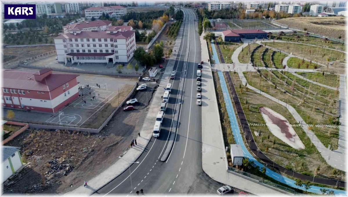 Kars'ta mahalleler modern yollara kavuştu