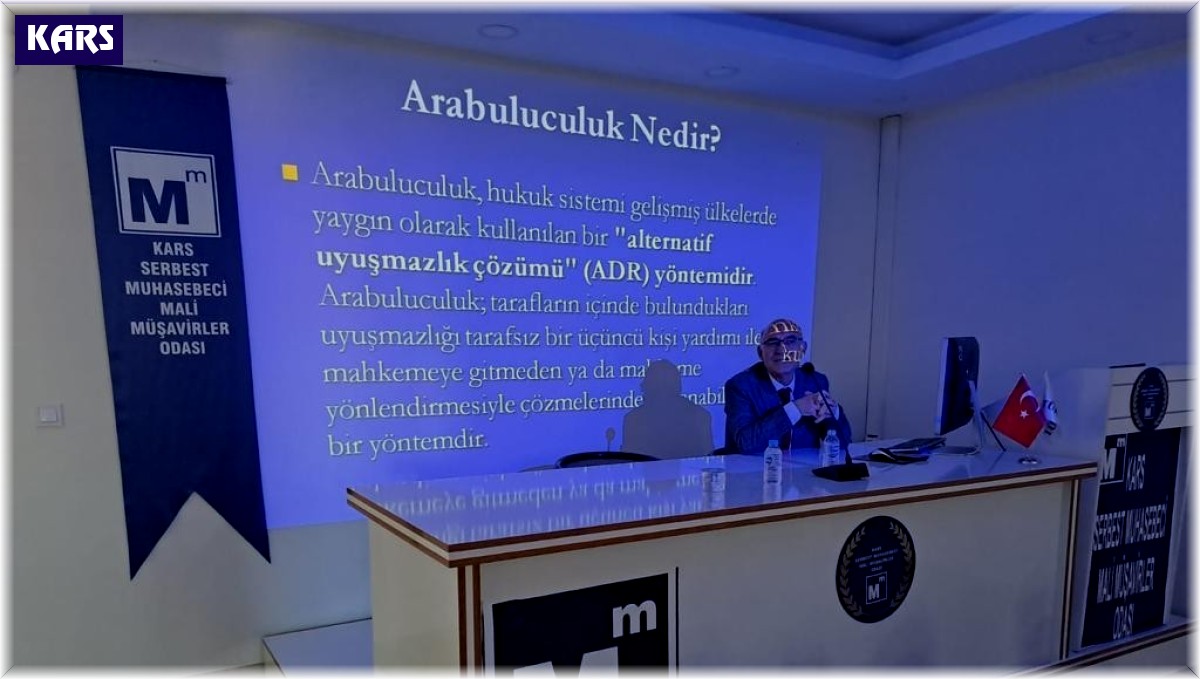 Kars'ta muhasebecilere eğitim verildi