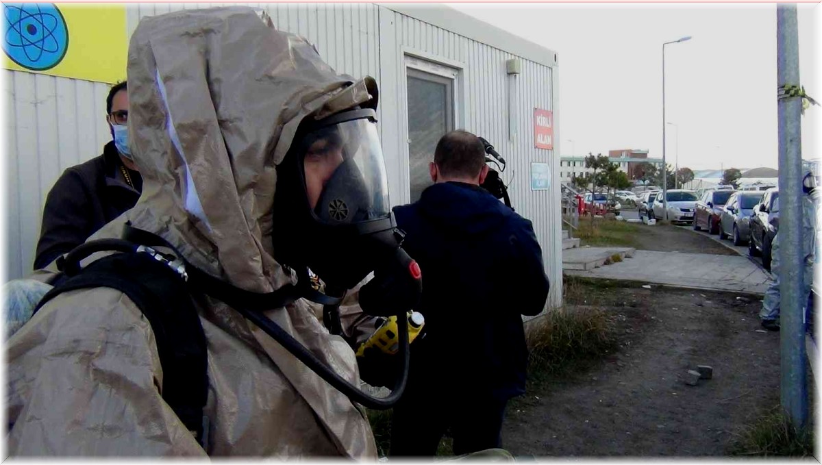 Kars'ta nefes kesen tatbikat