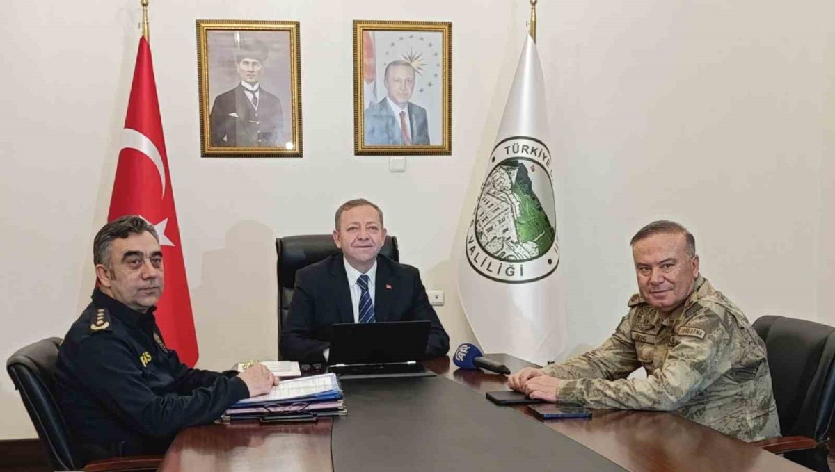 Kars'ta Ocak ayı asayiş ve güvenlik toplantısı yapıldı