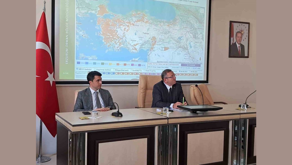 Kars'ta orman yangınları ve alınan tedbirler masaya yatırıldı