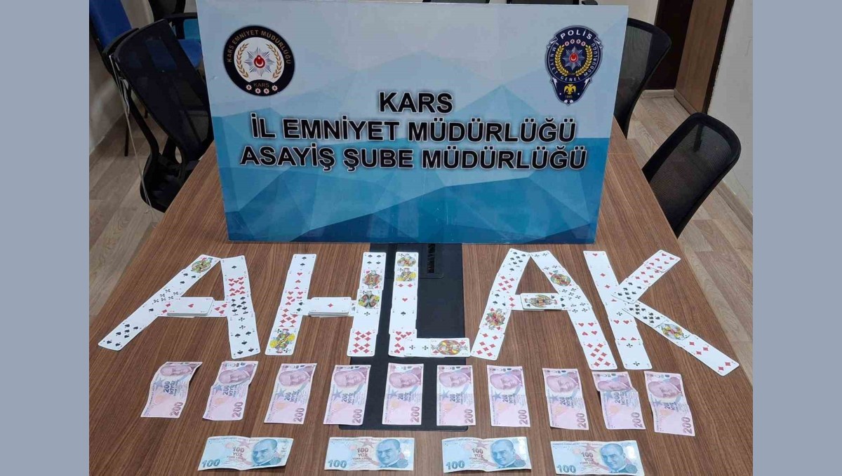 Kars'ta polisten asayiş uygulaması