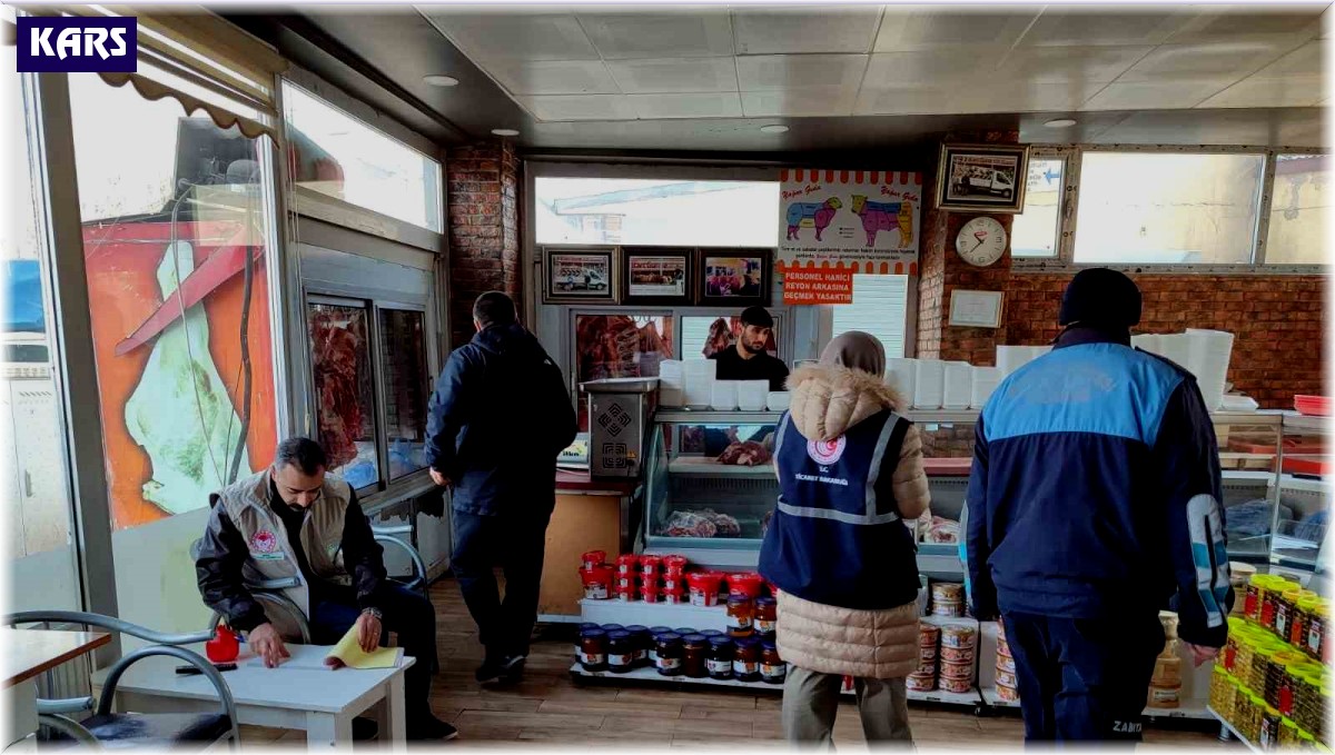 Kars'ta Ramazan denetimleri sürüyor