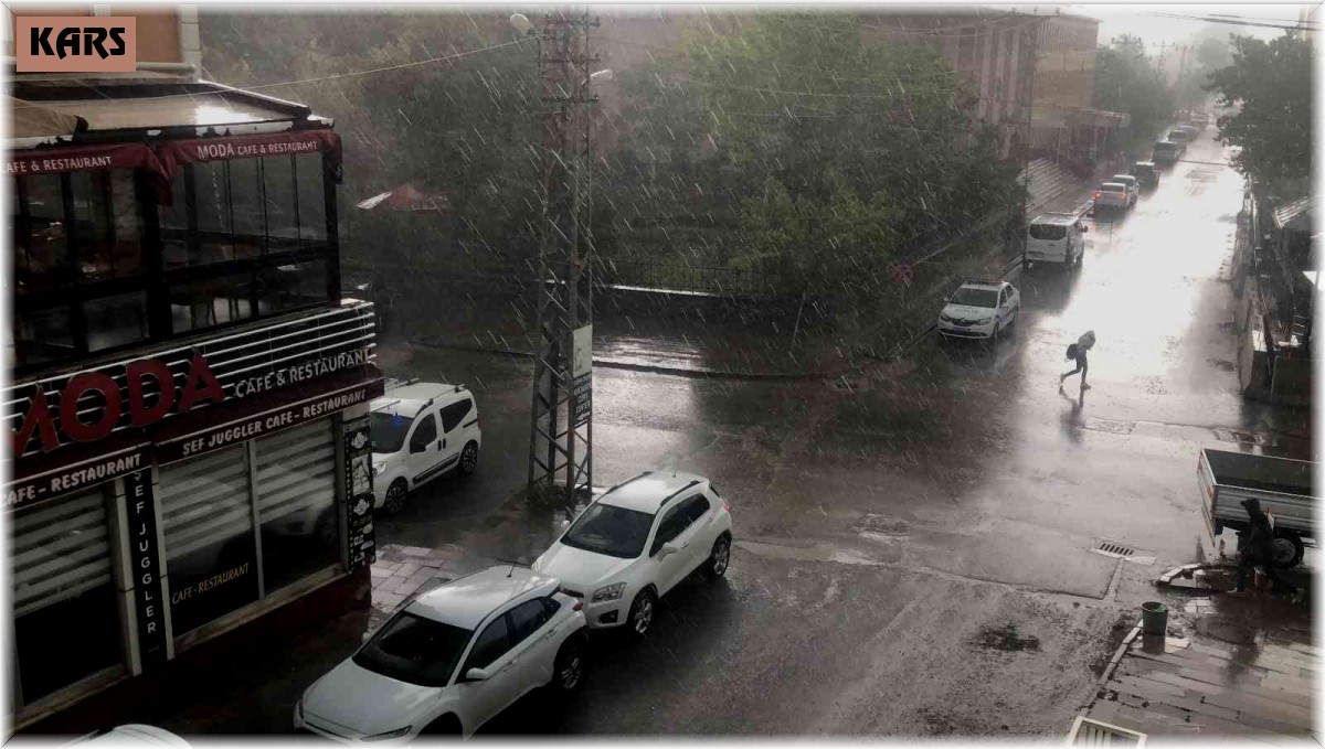 Kars'ta sağanak yağmur uyarısı
