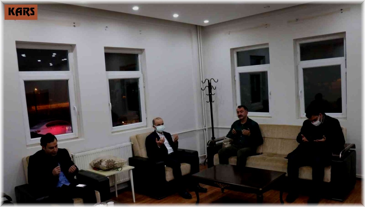 Kars'ta şehit Emniyet Müdürü Okkan için Mevlid-i Şerif okutuldu