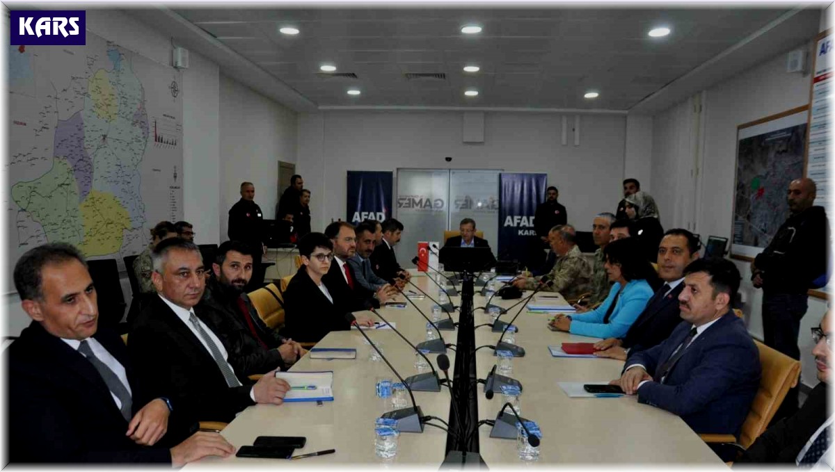 Kars'ta TAMP toplantısı yapıldı