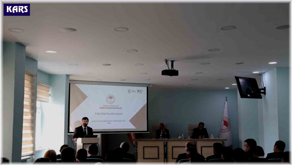 Kars'ta Tarımsal Üretim Planlaması istişare toplantısı yapıldı