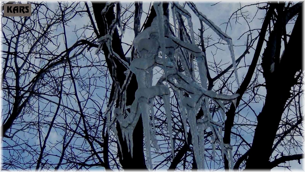 Kars'ta termometreler eksi 16'yı gösterdi