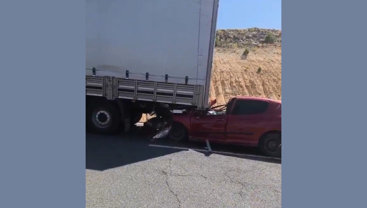 Kars'ta trafik kazası: 1 yaralı