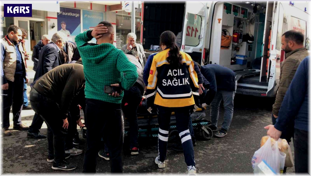 Kars'ta trafik kazası: 1 yaralı