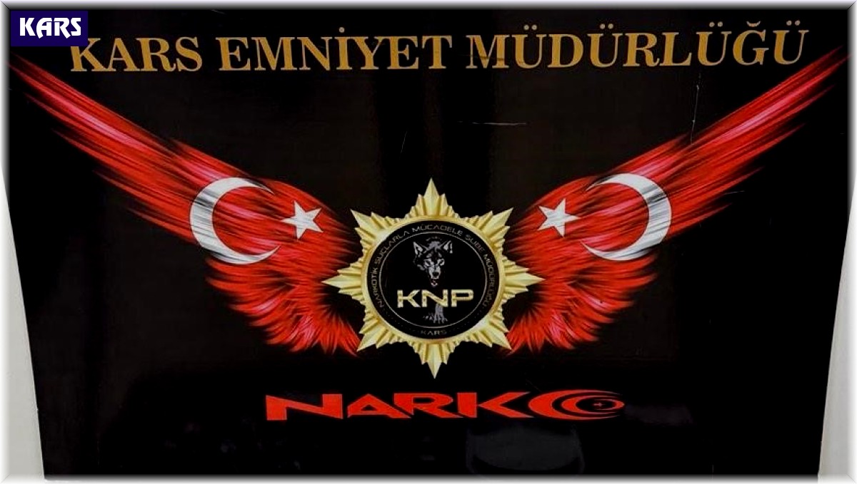 Kars'ta uyuşturucu ele geçirildi