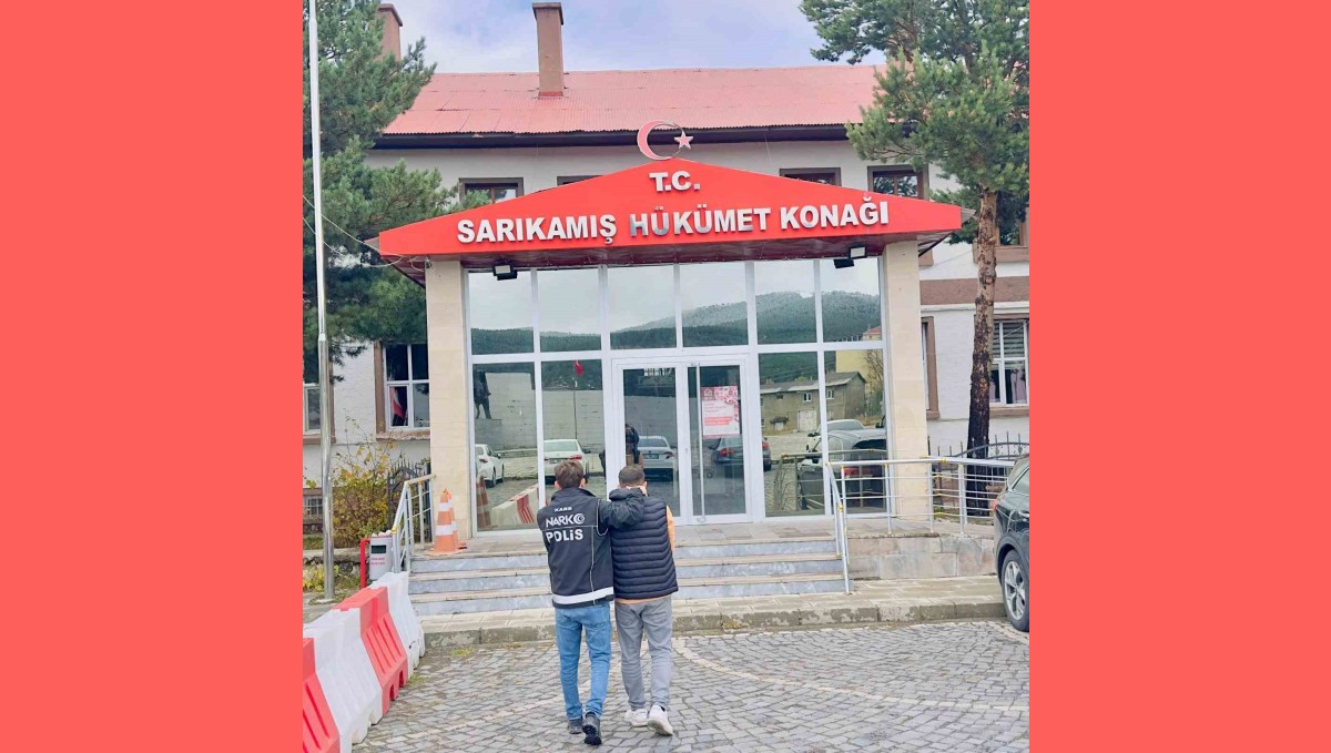 Kars'ta uyuşturucu ile yakalanan uzman çavuş tutuklandı