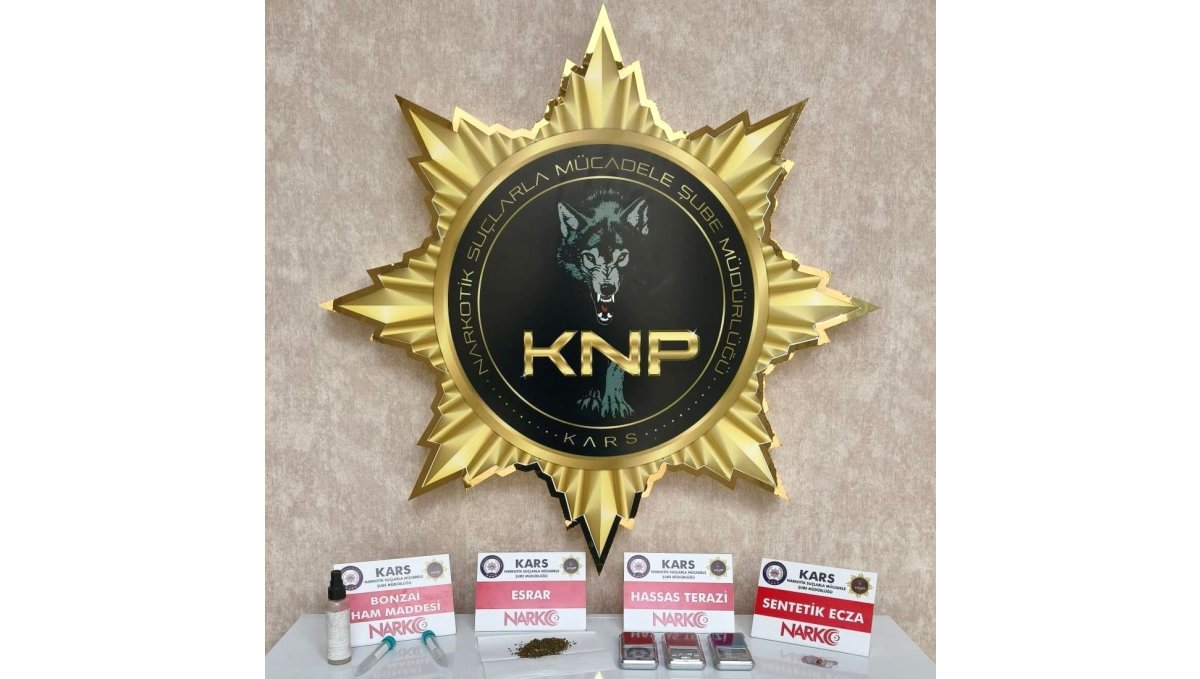 Kars'ta uyuşturucu operasyonu: 2 tutuklama