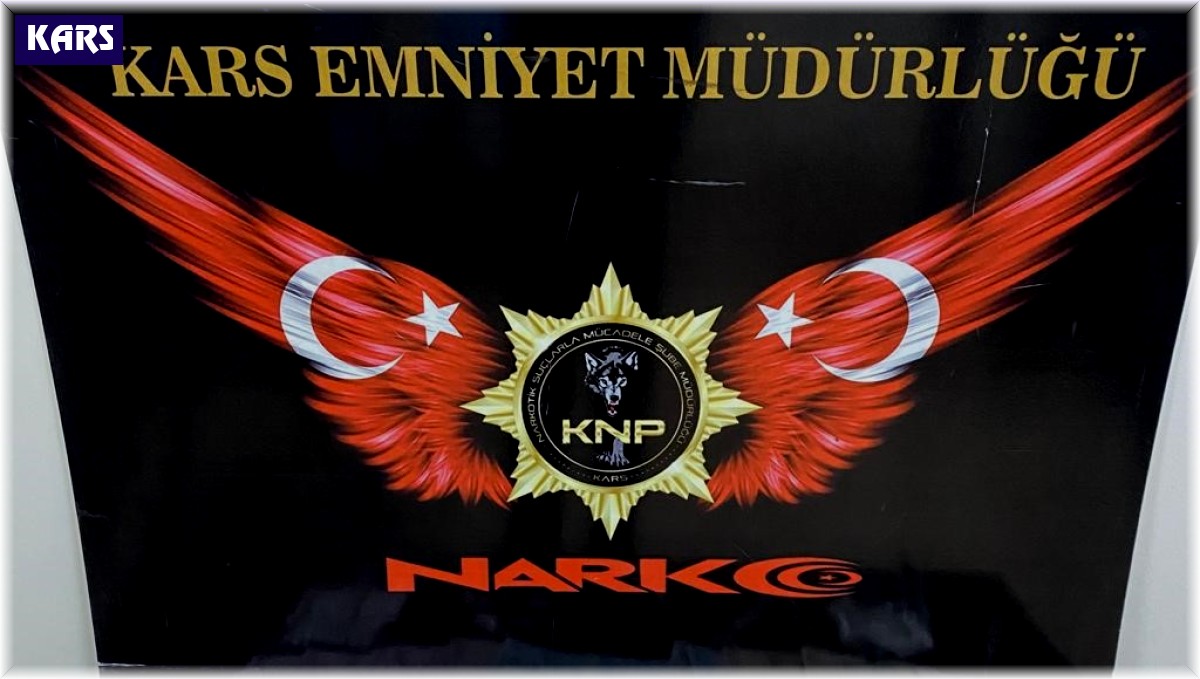 Kars'ta uyuşturucu taciri 2 kişi tutuklandı