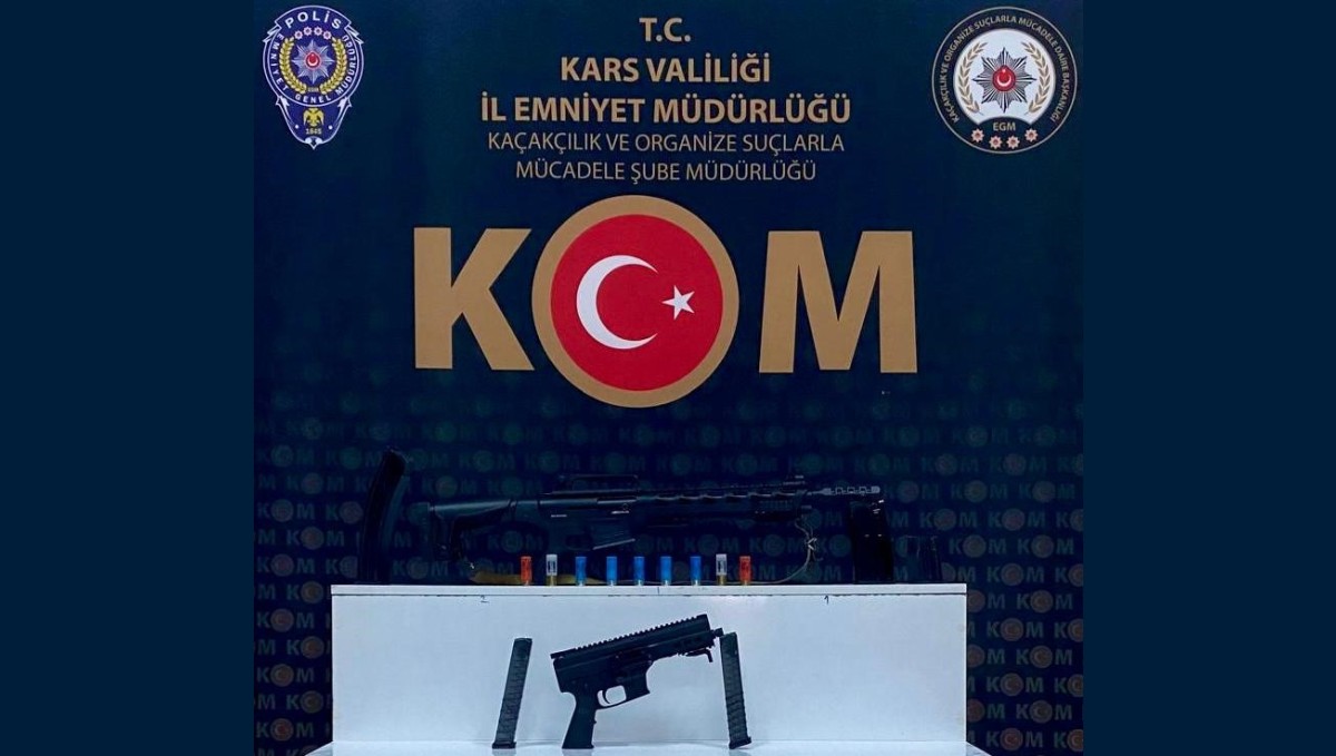 Kars'ta uzun namlulu silah ele geçirildi