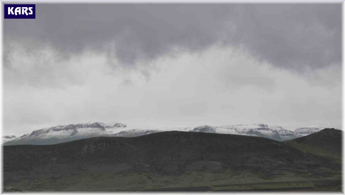 Kars'ta yağışlı hava etkisini sürdürüyor