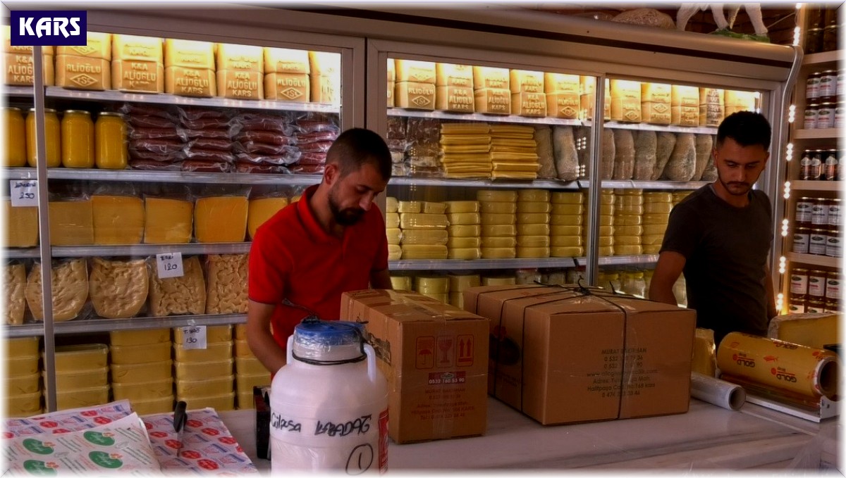 Kars'tan 81 ile peynir, yağ ve bal gönderiliyor