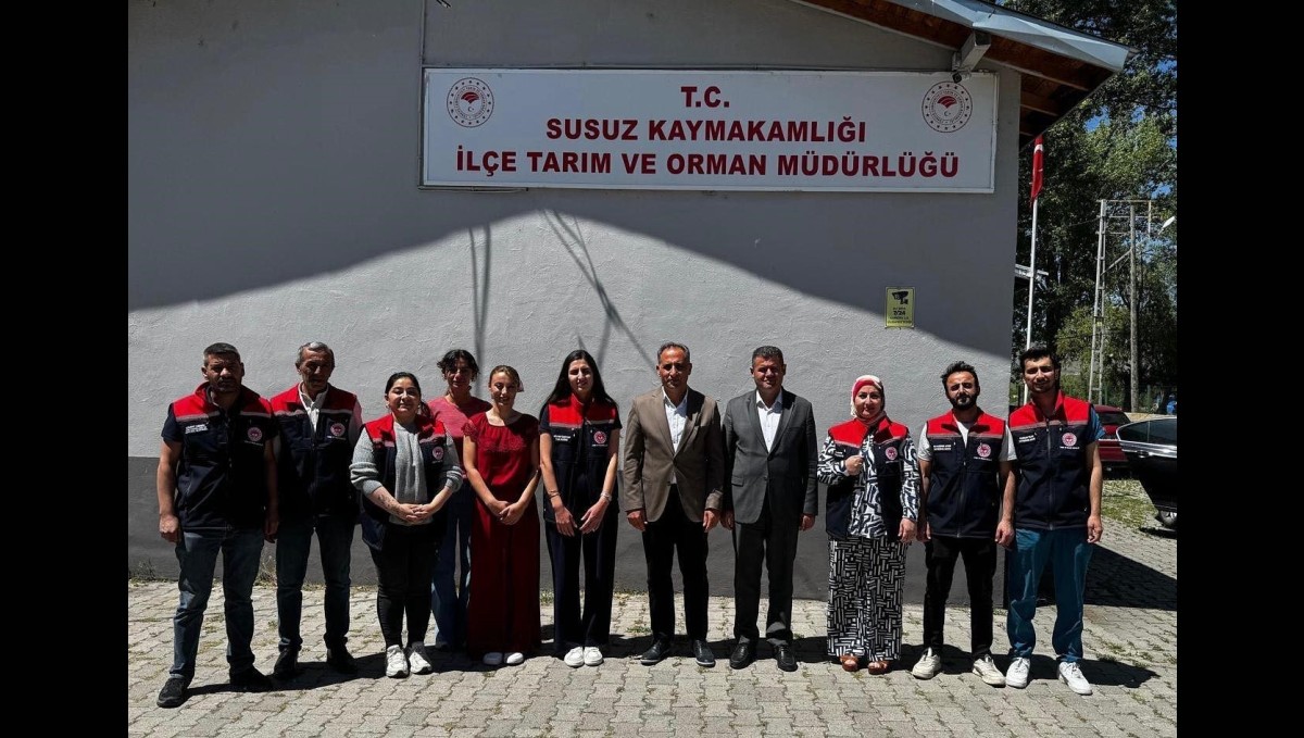 Kars Tarım İl Müdürü Enver Aydın'dan Susuz İlçe Tarım Müdürlüğü'ne ziyaret
