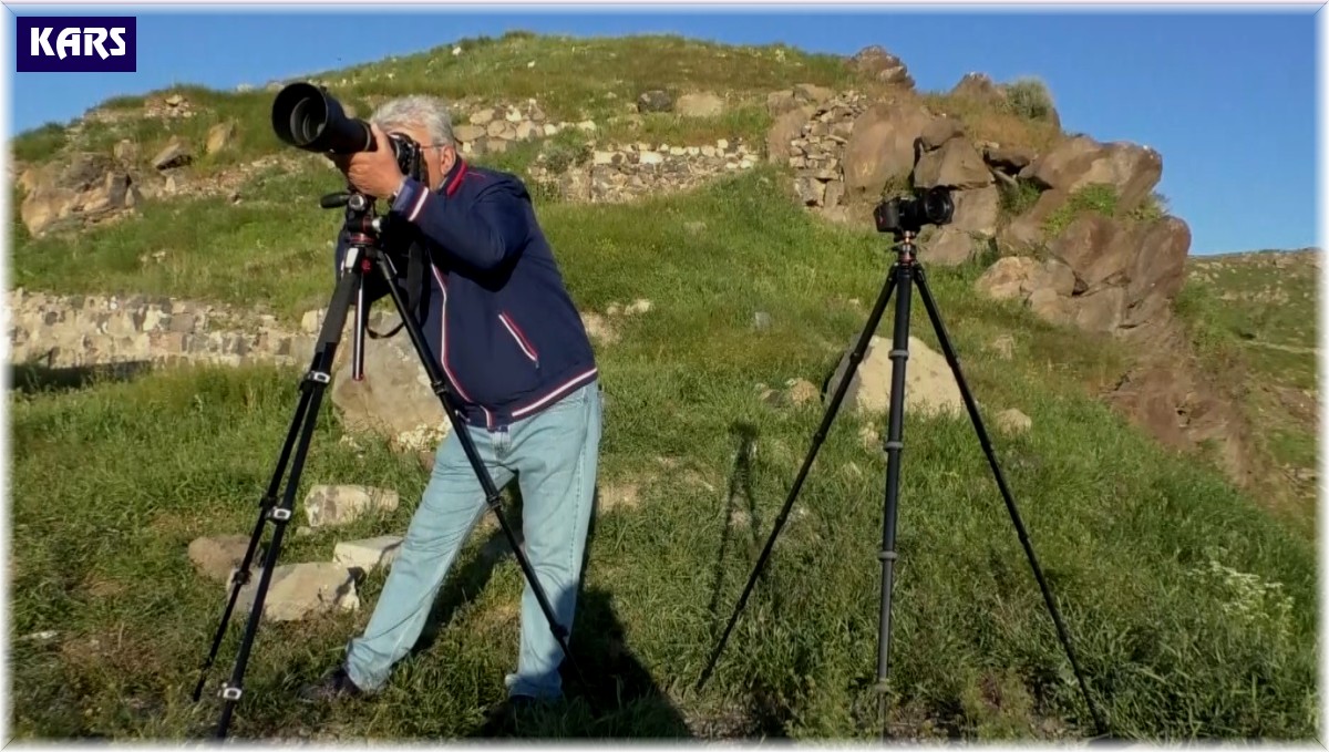 Kars turizmine çektiği fotoğraflarla katkı sunuyor