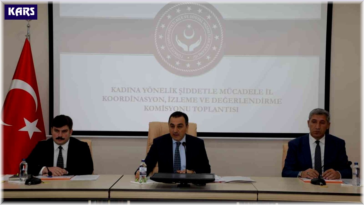 Kars Valisi Öksüz, "Kadına yönelik şiddetle mücadelemiz devam ediyor"